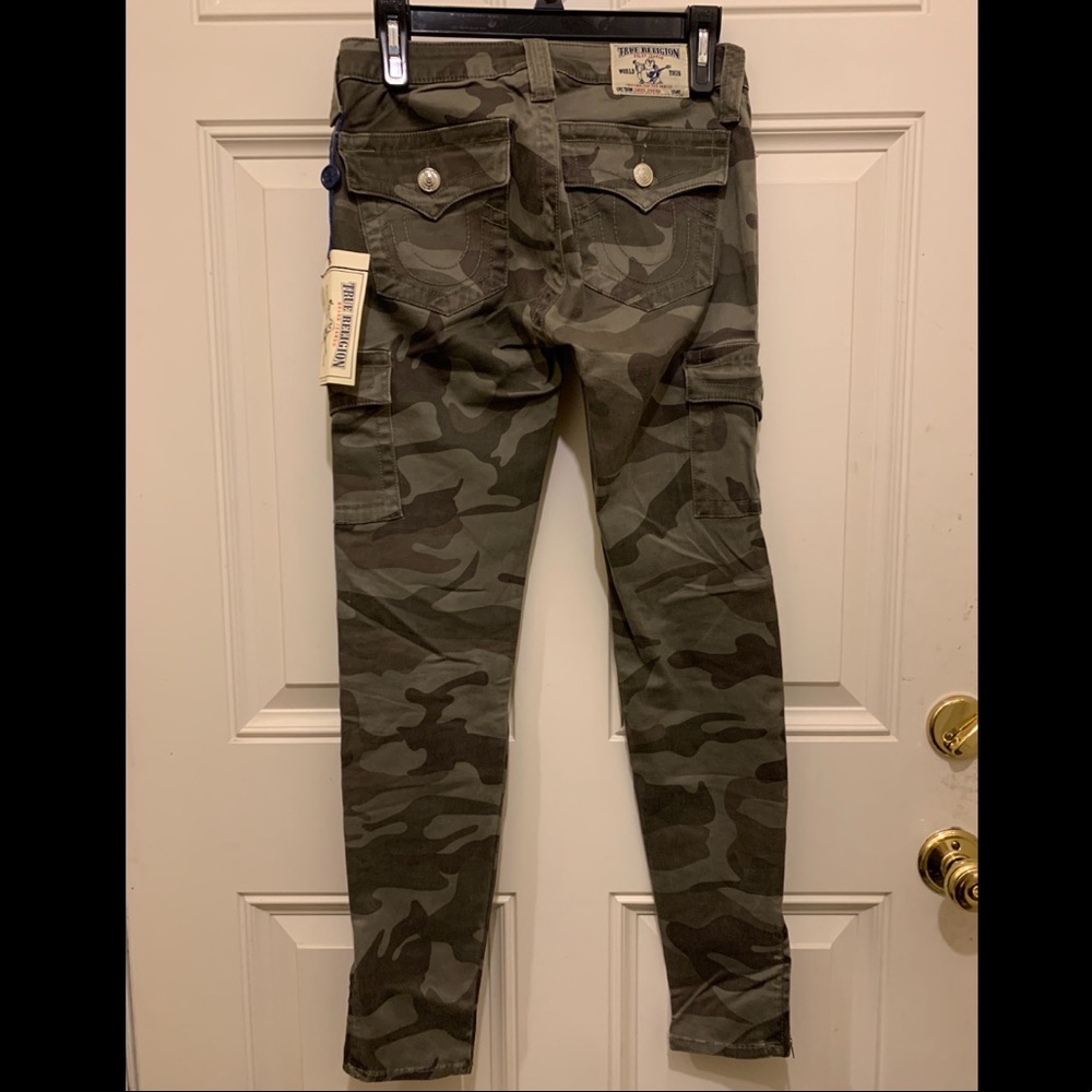 True Religion Cargo Skinny Jeans